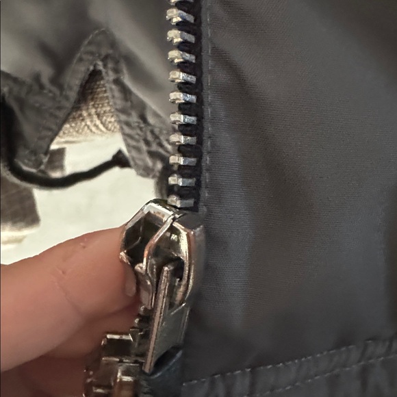 Nicole benisti Gray Parka with Fur Hood - Picture 10 of 10